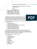 Unidades Funcionales y Centros de Costos