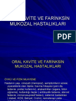 Oral Kavite Ve Farenksin Mukozal Hastaliklari DR Yuksel