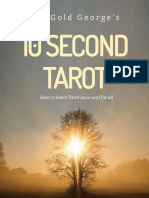 10 Second Tarot - BlueGold George