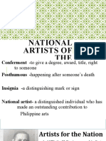 National Artists of The Philippines 2