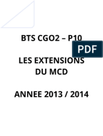 MCD Extensions Cours Et Exercices 2013-2014