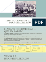 Presentacio Industrialitzacio