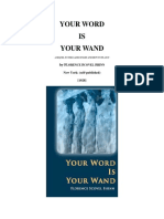 Florence Scovel Shinn Your Word Is Your Wand