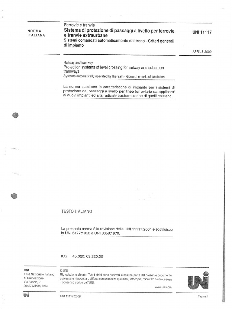 Uni 11117-2009 | PDF