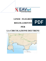 EAV Linee Flegree - Regolamento Circolazione Treni