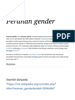 Peranan Gender - Wikipedia Bahasa Melayu, Ensiklopedia Bebas