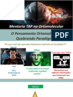 Mentoria TAP na Ortomolecular