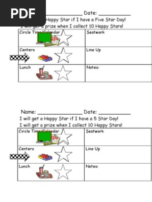 Behavior Chart