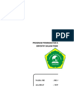 Program Peningkatan Mutu Yang Bersikap Obyektif Dalam Pemecahan Masalah