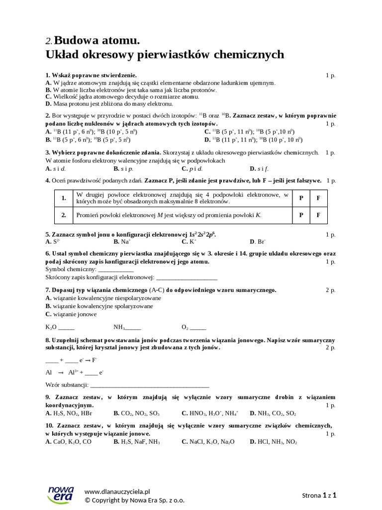Zaznacz Zestaw W Którym Znajdują Się Wyłącznie Wzory Sumaryczne