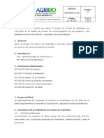 MP ACR 4.6-03 Compra de Materiales y Evaluacion de Proveedores Edic 12
