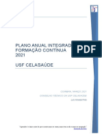 2021 Plano Anual Formação Usf Celasaúde