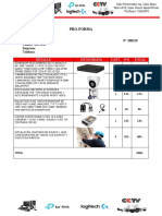 Pro Forma Camara de Seguridad