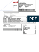 Factura electrónica con detalles de productos vendidos