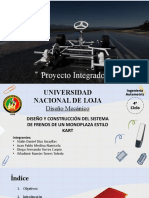 Diapositivas Proyecto Integrador Diseño Mecanico