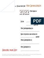 Erinnerungsblatt 2022