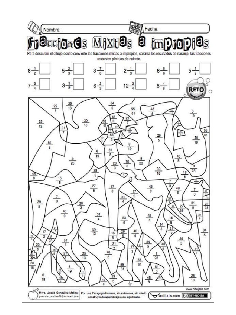 Fracciones para Pintar | PDF