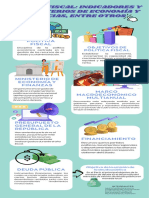 Infografía Empresa Marketing Redes Sociales Iconos 3D Corporativa Turquesa Lila