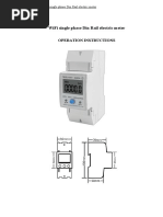 Operation Instruction For Wifi Din Rail Electric Meter