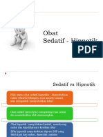 Obat Sedatif - Hipnotik