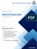 Tipo de Investigación