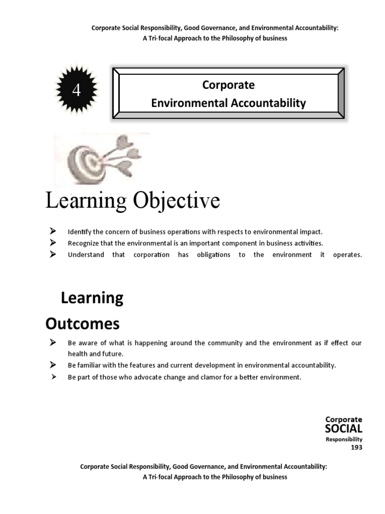 Govsoc Unit 4 1 | PDF | Corporate Social Responsibility | Governance