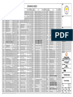 Table of Schedules