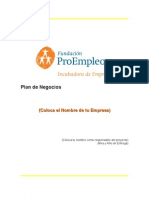 Plan de Negocios 271009