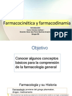 Farmacocinética y farmacodinamia conceptos clave