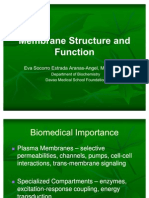 Membrane Structure and Function