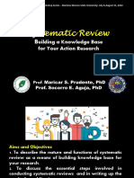 July 12 - Systematic Review