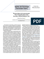 Papeles Del Psicólogo: Psychologist Papers