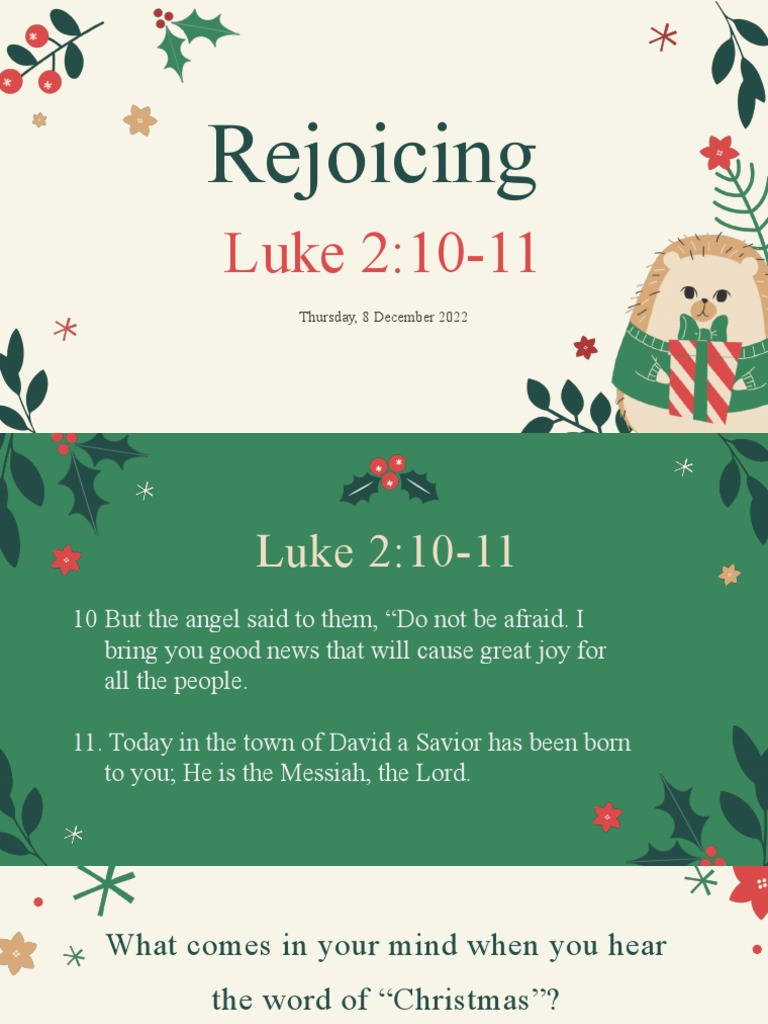 Devotion Thursday 8 December 2022 Pdf