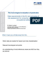 01 Lurman The Toxicological Evaluation of Pesticides