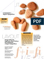 Layout - Design Editorial. Exemplar de 2020 Tipografia