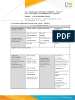 Ficha de Observacion Yenifer y Albert