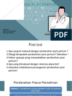 Perdrahan Post Partum - Compress