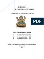 Laporan Praktikum Teknologi Sediaan Steril - Salep Mata Kloramphenicol