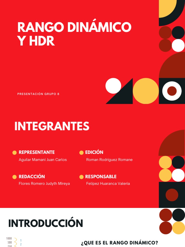 Rango Dinámico y HDR | PDF | Percepción visual | Visión