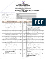 MOST LEARNED AND LEAST LEARNED-diagnostic english