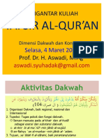 Tafsir BK Dan Dakwah