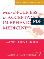 Mindfulness and Acceptance in Behavioral Medicine Current Theory and Practice by Lance McCracken