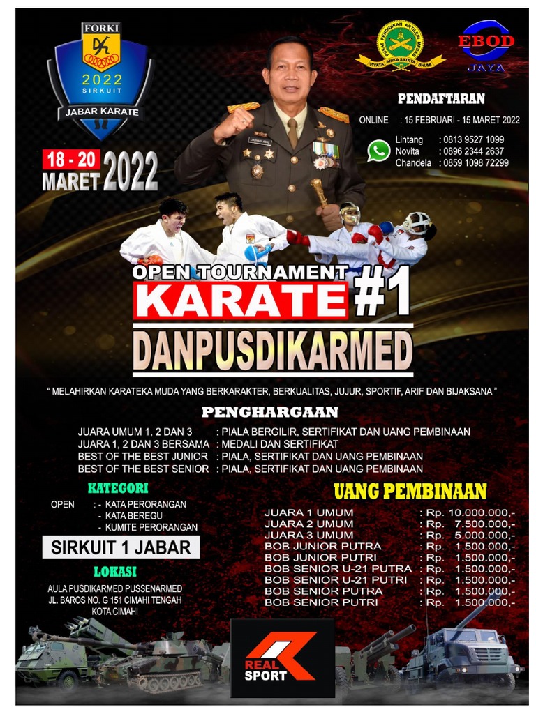 Proposal Karate Sirkuit 1 Jabar 2022 Pdf
