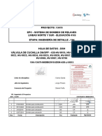 Válvula de cuchilla ON/OFF - Hoja de datos