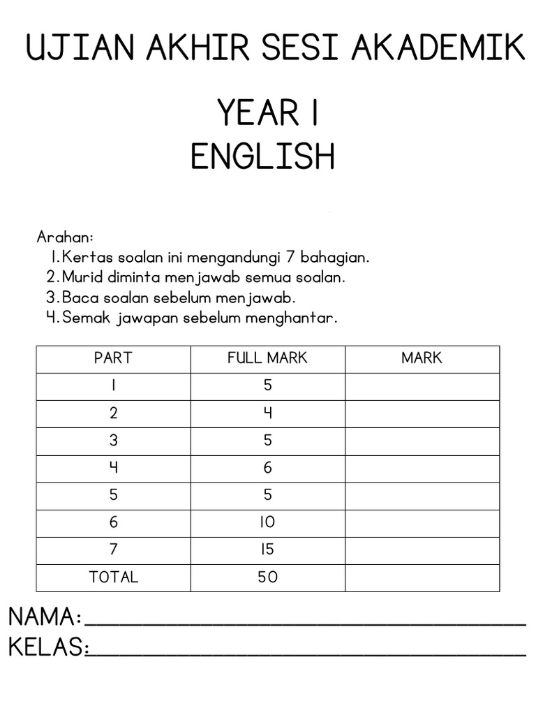 Bi Year 1 2023 | PDF | Lunch | Foods
