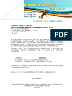 Solicitud de inclusión como cliente preferencial y compromiso de compra de camarón