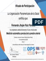 Medición Automática Precisa de La Presión Arterial-Certificado Del Curso 2376596