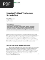 Download Aplikasi Touchscreen Berbasis Web by Scuba Diver SN6190574 doc pdf