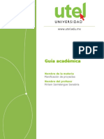 Guía Académica Nivelación PLAN PROY ST