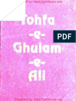 English - Tohfa e Ghulam e Ali #